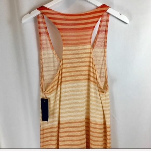 NWT Joie Belina Aurora Red Orange Midi Dress - Picture 6 of 7
